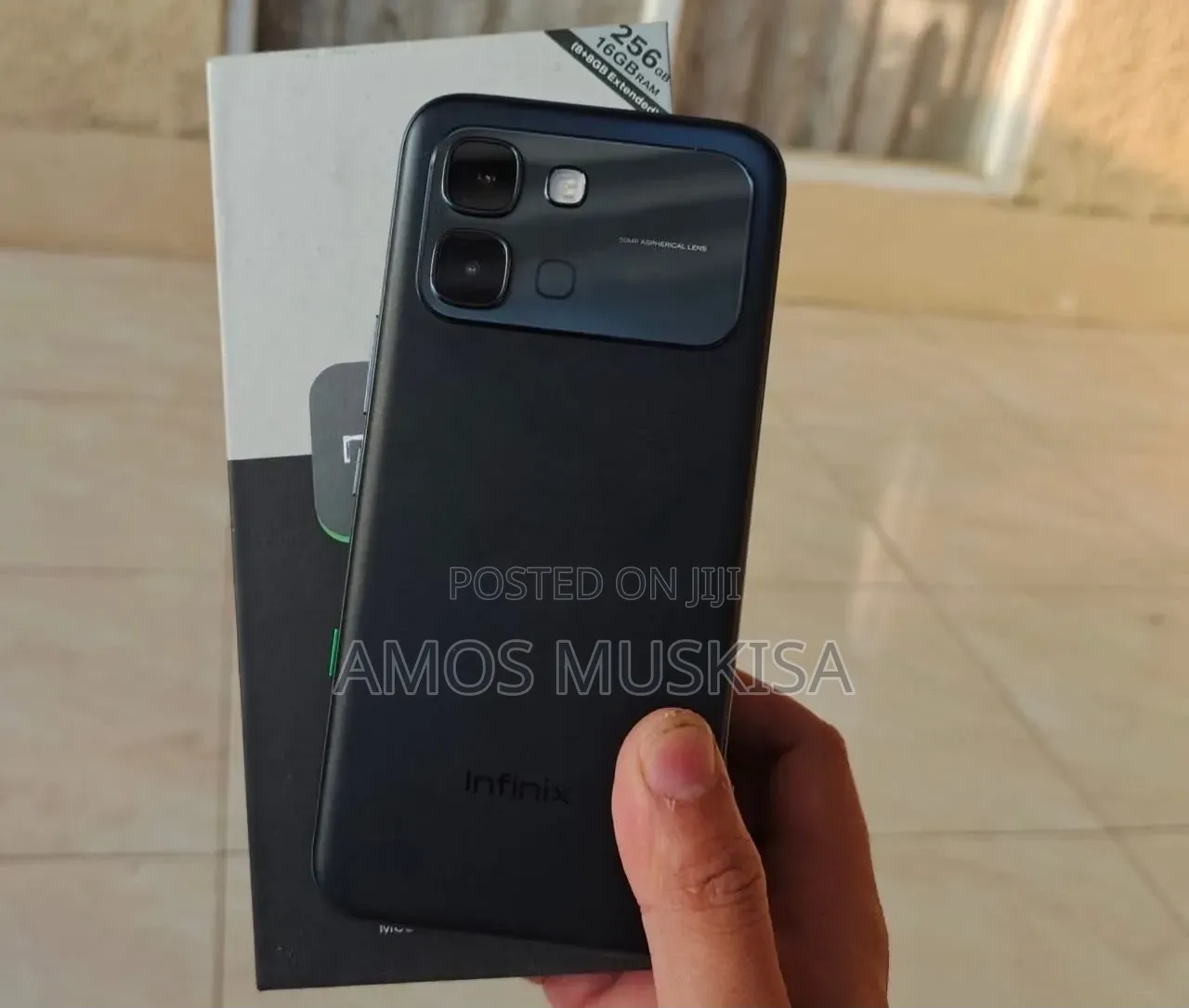 New Infinix Note Edge 256 GB Black