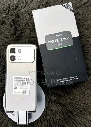 New Infinix Note Edge 256 GB Silver