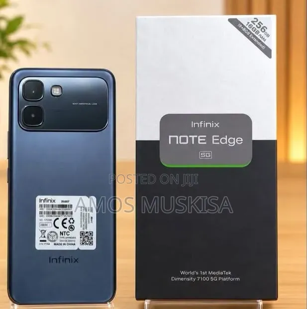 New Infinix Note Edge 256 GB Blue