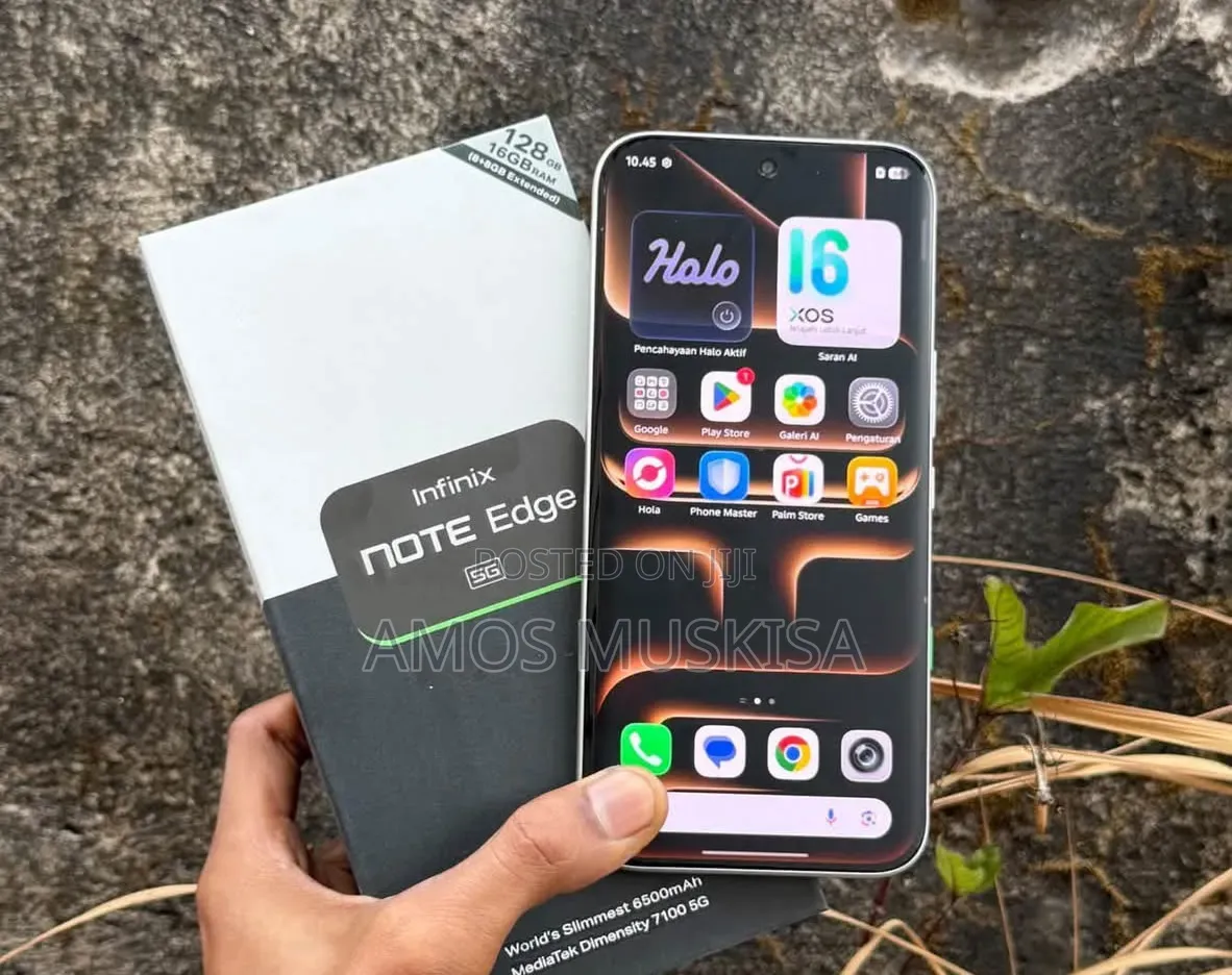 New Infinix Note Edge 256 GB Blue