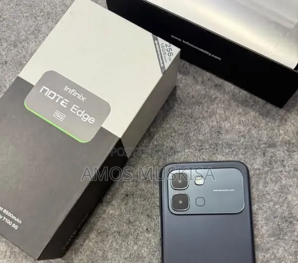 New Infinix Note Edge 256 GB Blue