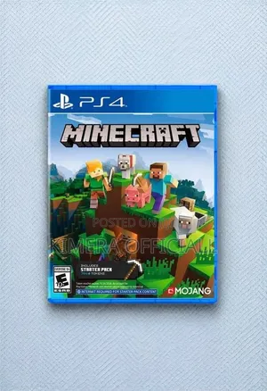 Minecraft PS4 Game Disc - Unlimited Building Creative Fun