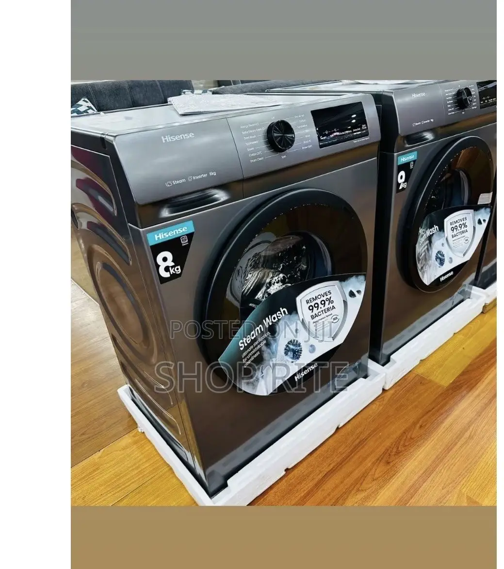 HISENSE 8 KGS Front Loader Washing Machine Automatic