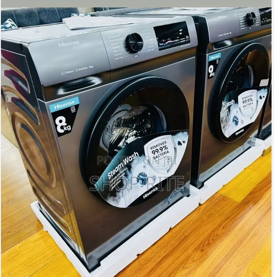 HISENSE 8 KGS Front Loader Washing Machine Automatic