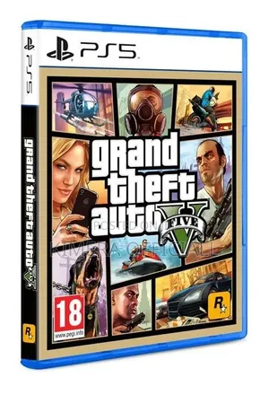 GTA 5 PS5 Disc - Ultimate Open World Criminal Empire Simulator