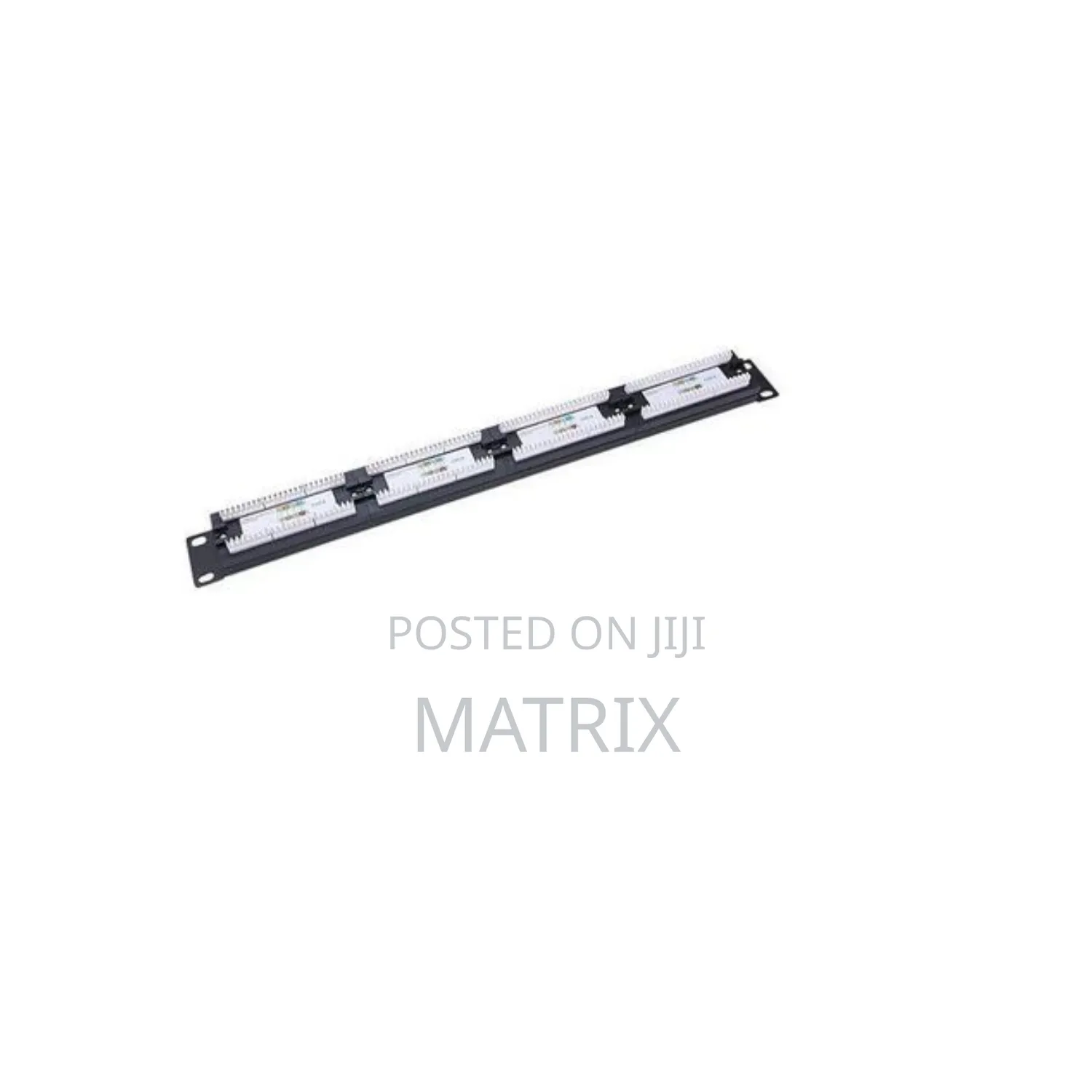 Dlink UTP 24 Port Unshielded Patch Panel Full Loaded