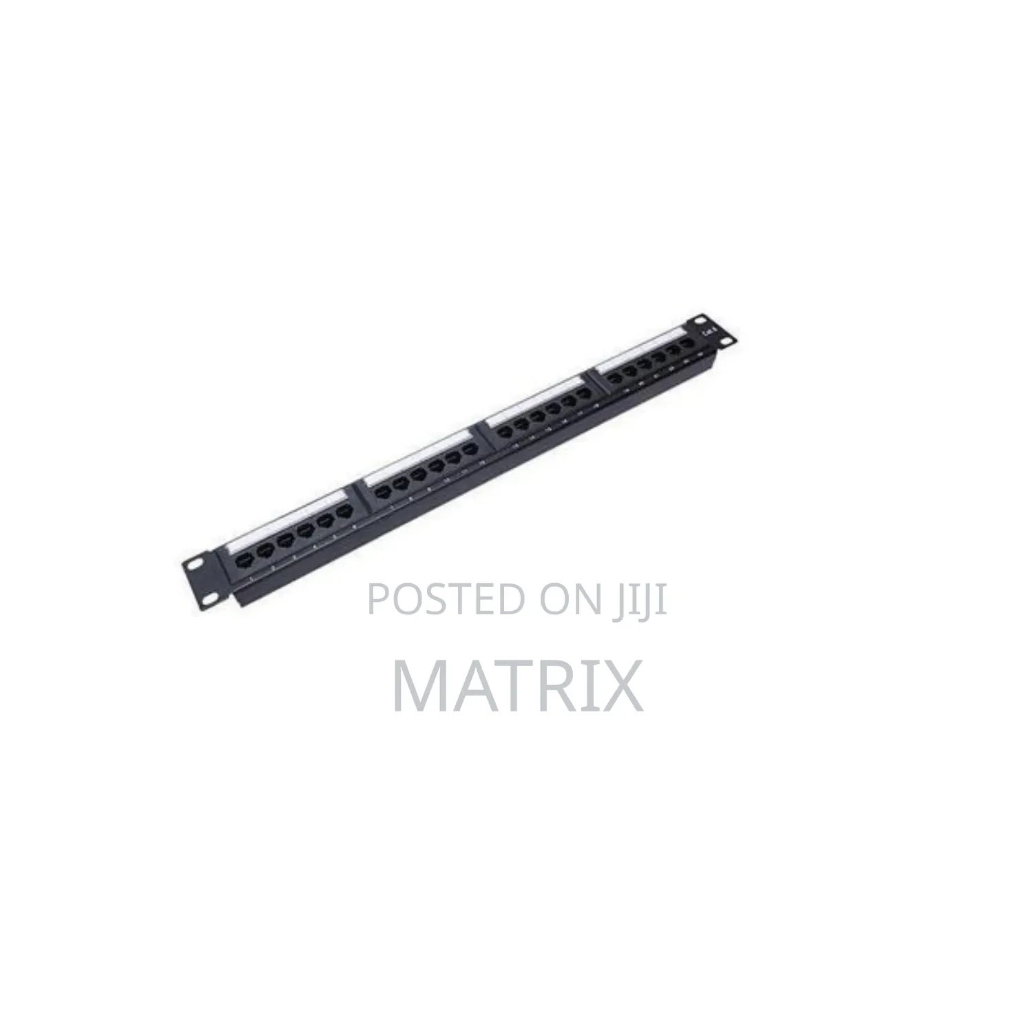 Dlink UTP 24 Port Unshielded Patch Panel Full Loaded