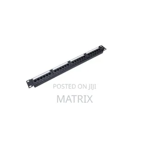 Dlink UTP 24 Port Unshielded Patch Panel Full Loaded