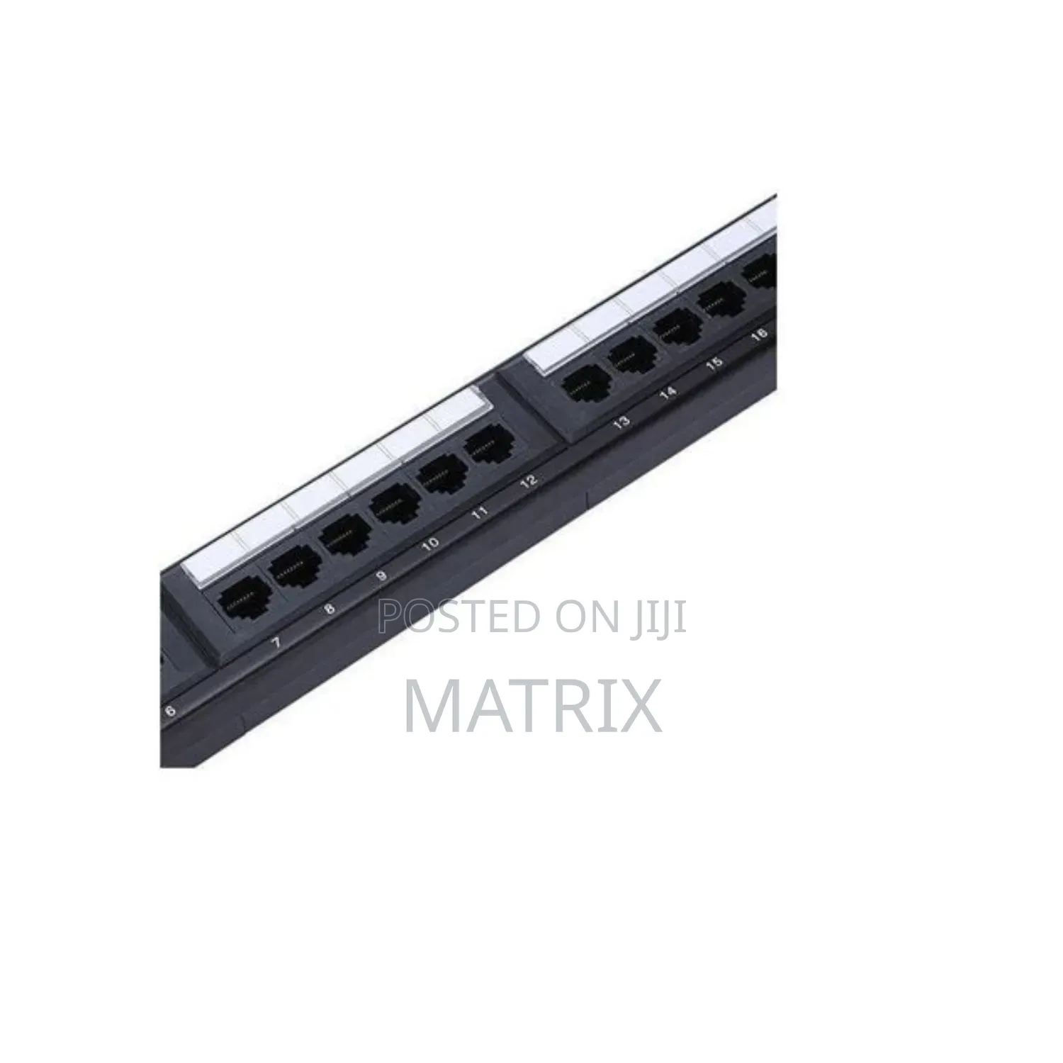 Dlink UTP 24 Port Unshielded Patch Panel Full Loaded