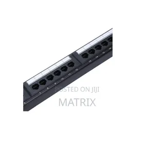 Dlink UTP 24 Port Unshielded Patch Panel Full Loaded