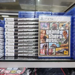 GTA 5 PS5 Game Disc. Grand Theft Auto Five (GTA V)