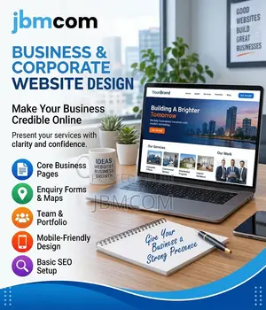 Company Business Website Design in Uganda