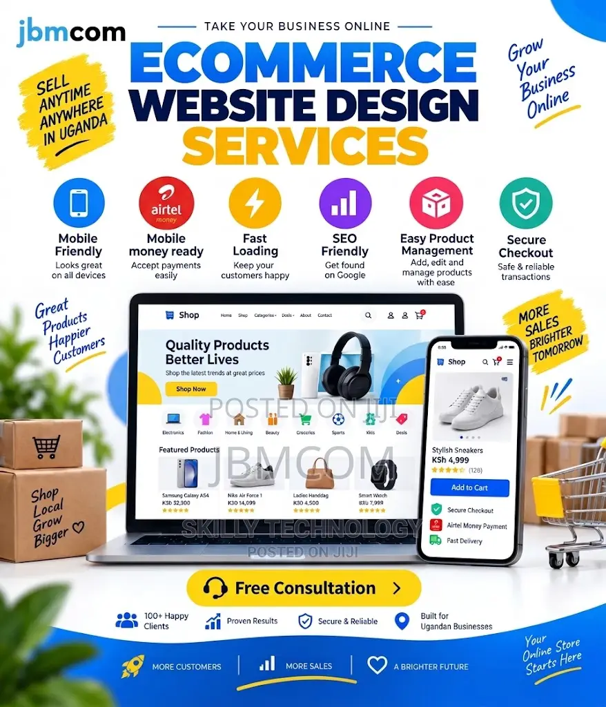 Ecommerce Website Design Uganda