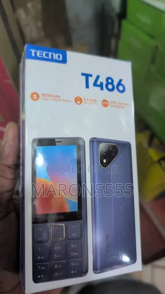 New Tecno T485 Black