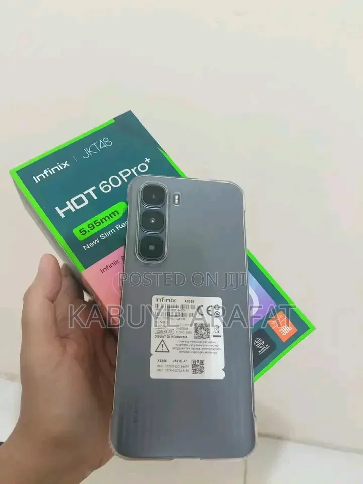New Infinix Hot 60 Pro+ 256 GB Gray