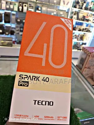 Tecno Spark 40 Pro 256 GB White