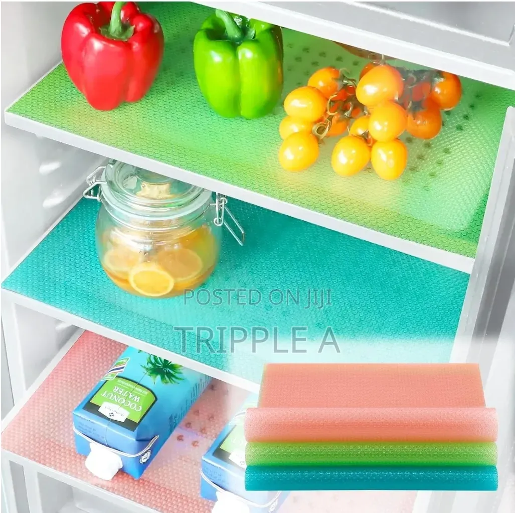4pcs Antibacterial Fridge/ Refrigerator Mats