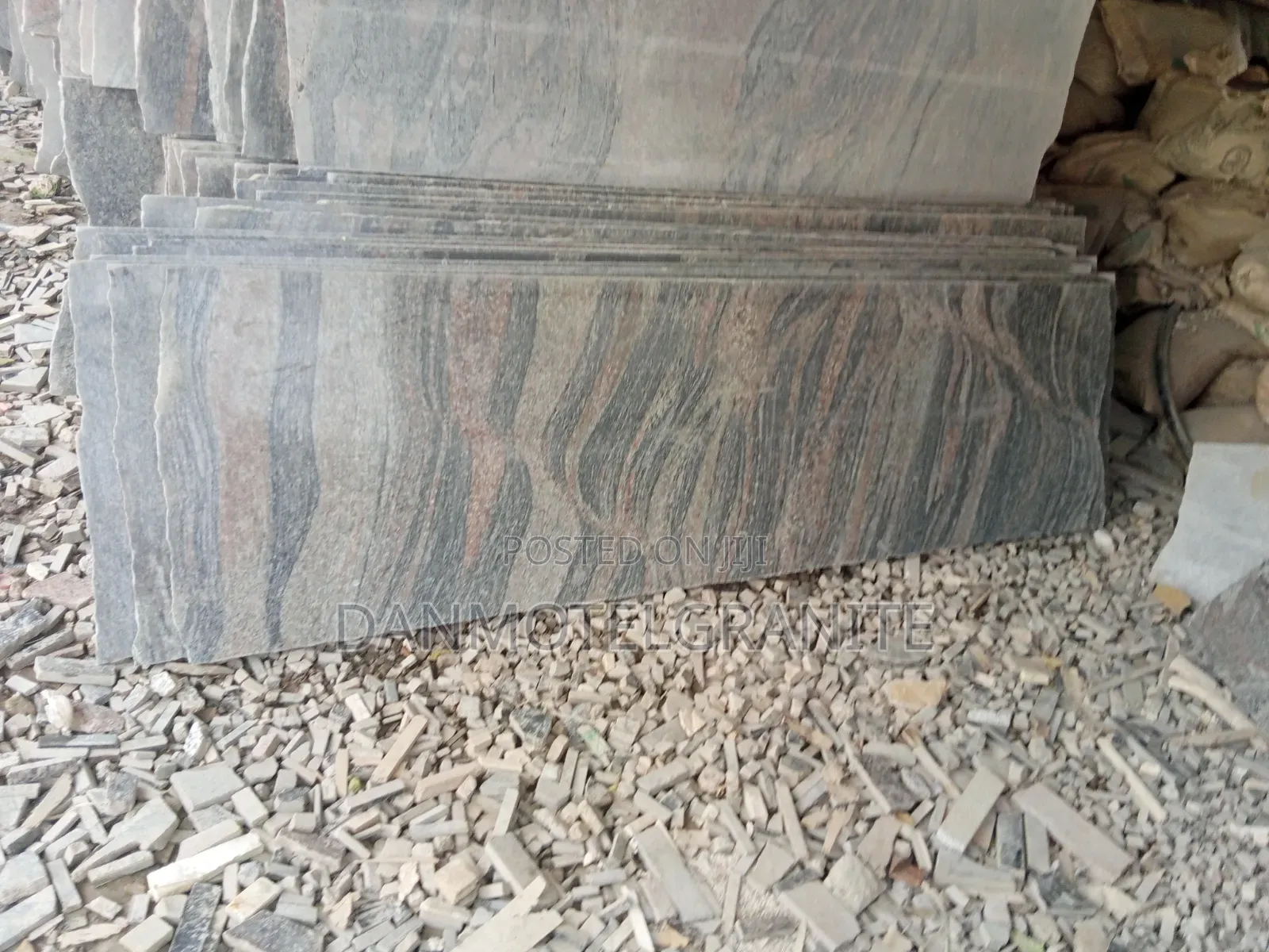 Premium Wave Grey Granite Slabs – Durable Elegant Natural Stone