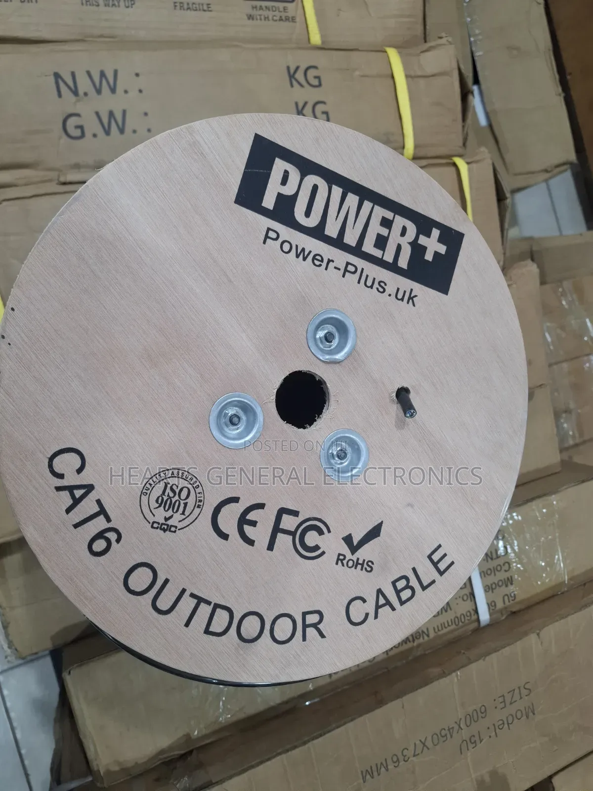 Power Plus Cat6 Network Cable 305M Outdoor