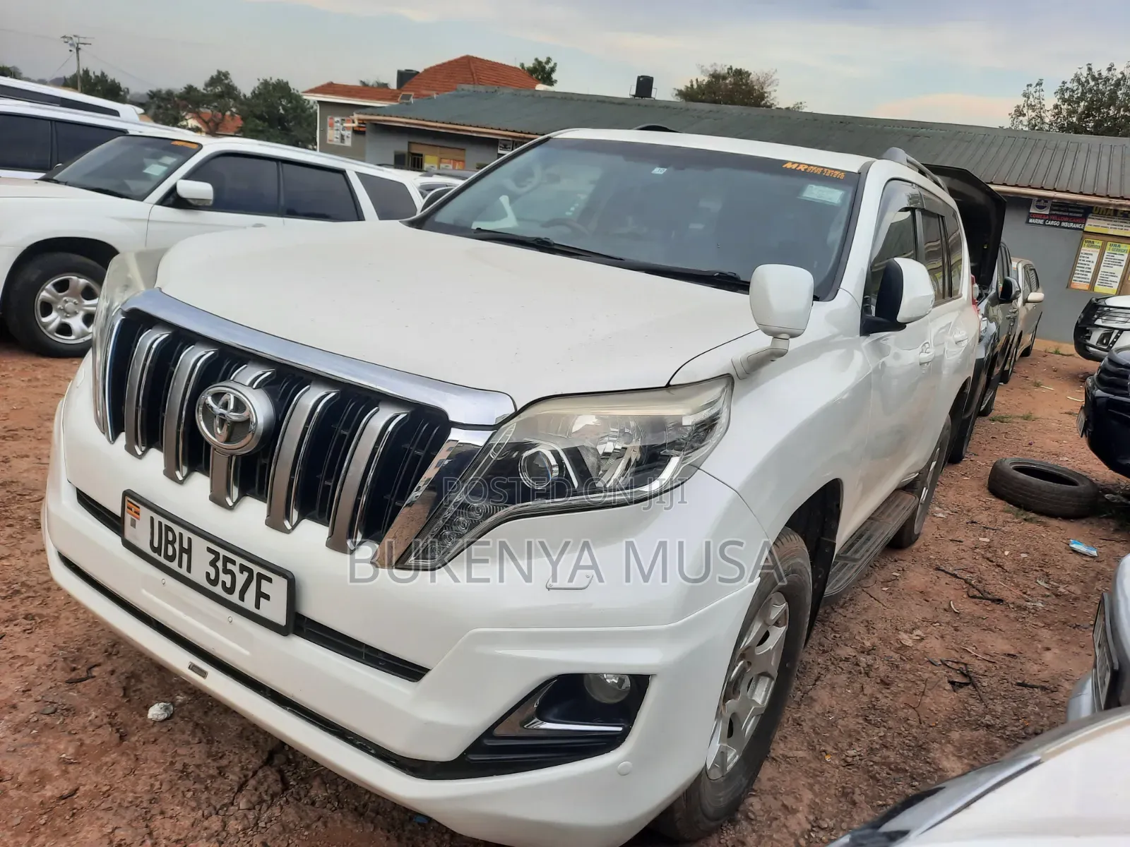Toyota Land Cruiser Prado 2015 White