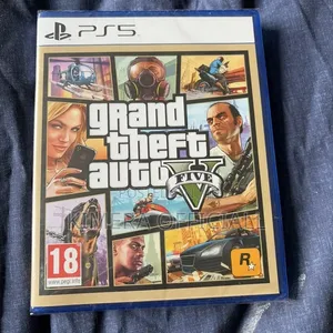 GTA 5 Game Cd for Ps5. Grand Theft Auto Five (GTA v Disc for PS5)