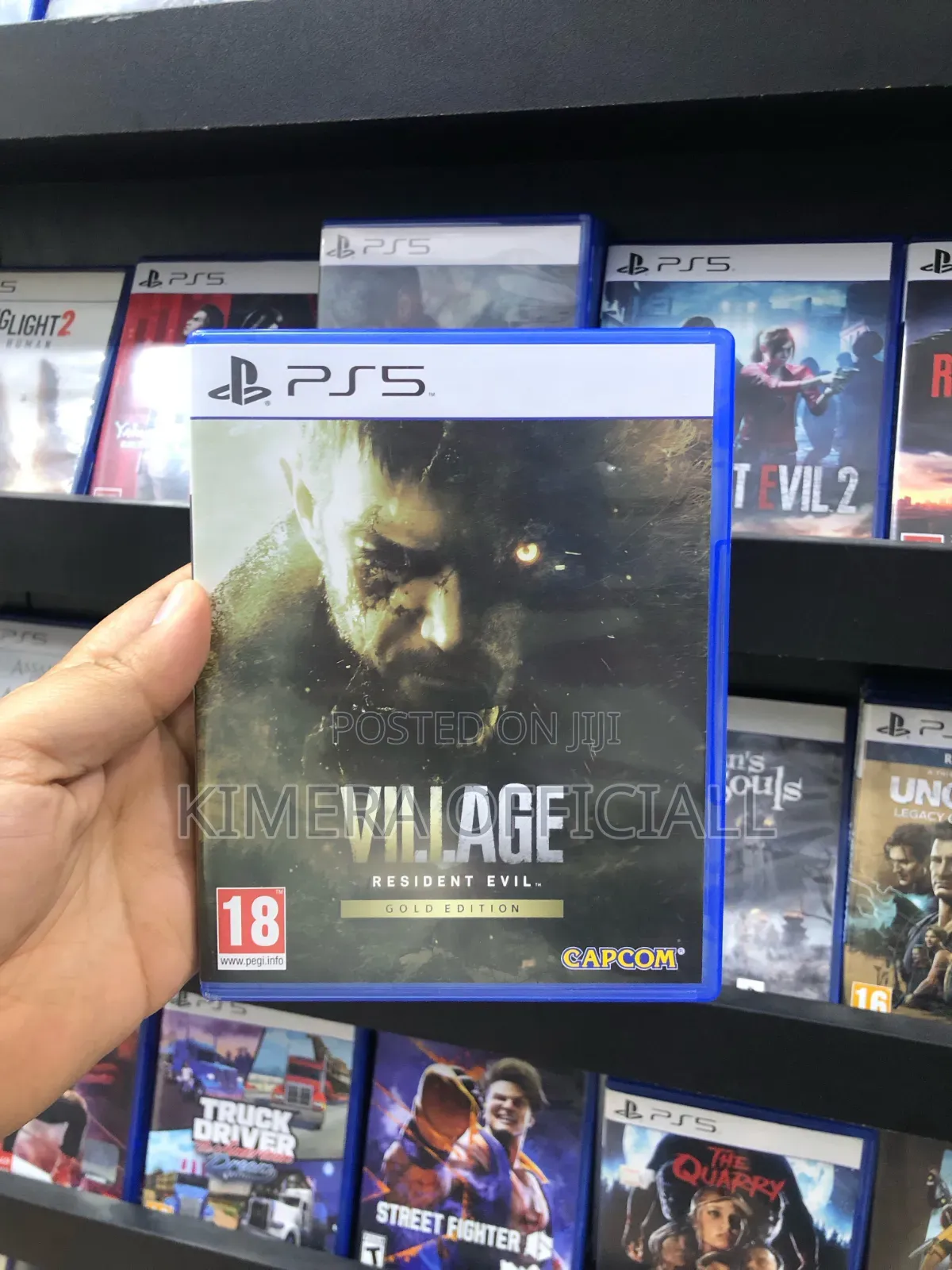 Resident Evil Village Gold Edition Game Cd for Ps5