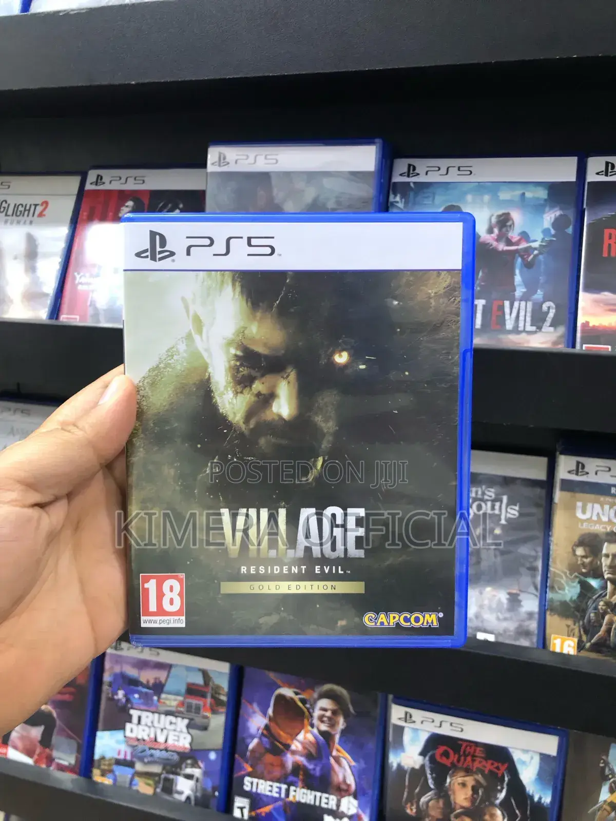 Resident Evil Village Gold Edition Game Cd for Ps5