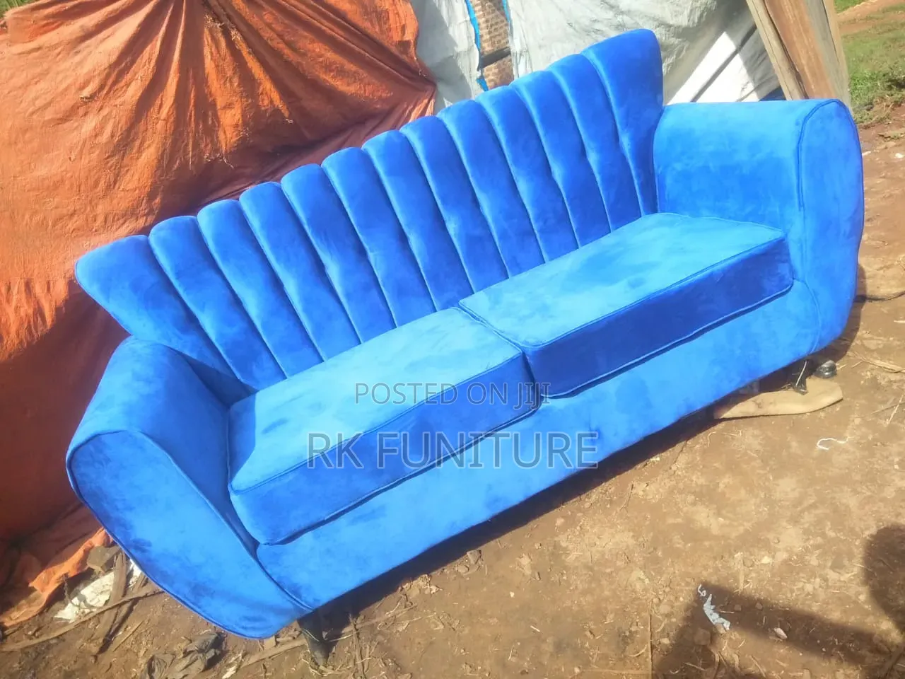 2 Seater in Blue