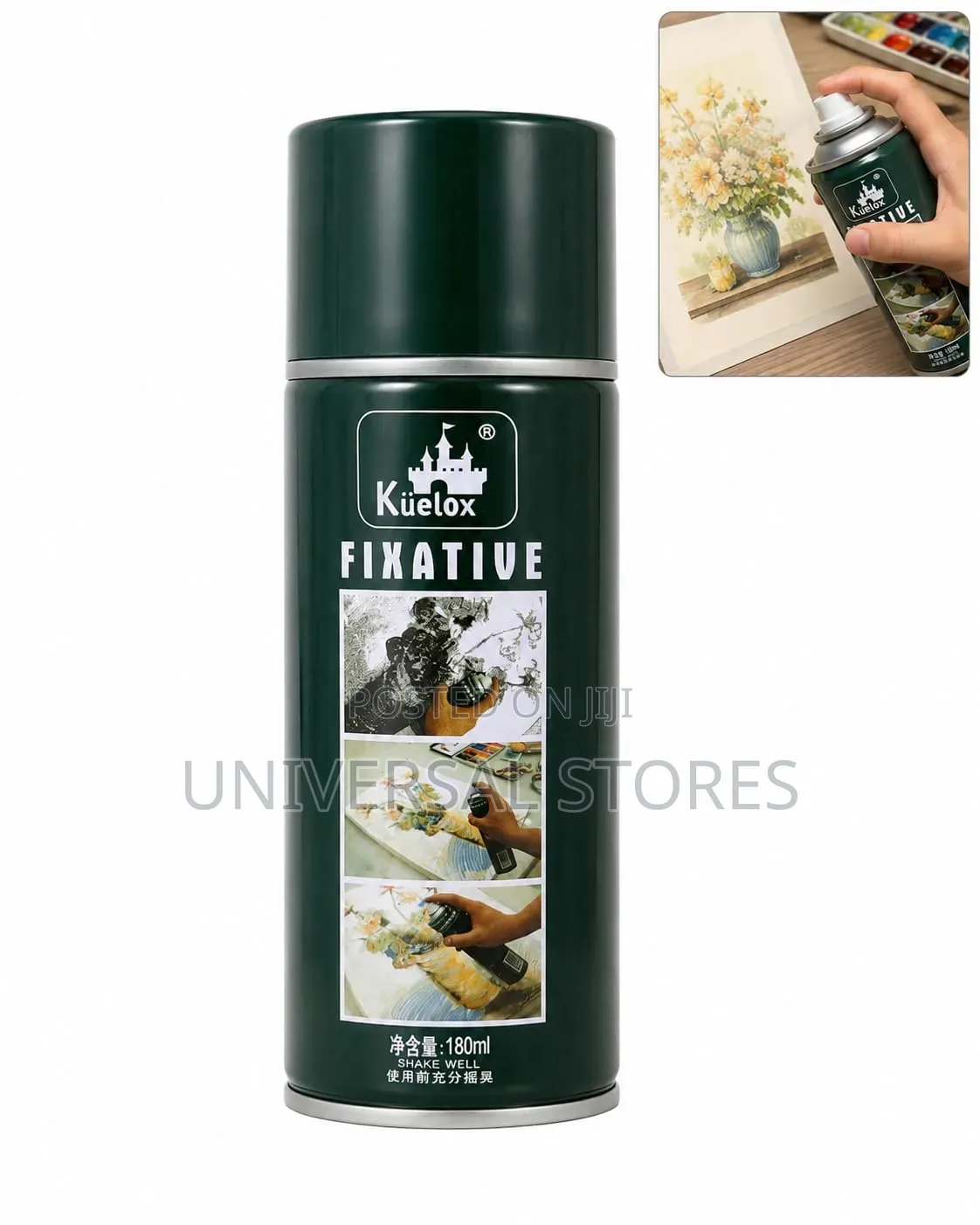 Kuelox Fixative Spray 180ml