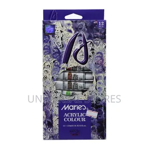 Maries Acrylic Color 12ml Pack of 12 Color