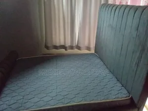 5x6 Bed With Headboard and It's Mattress