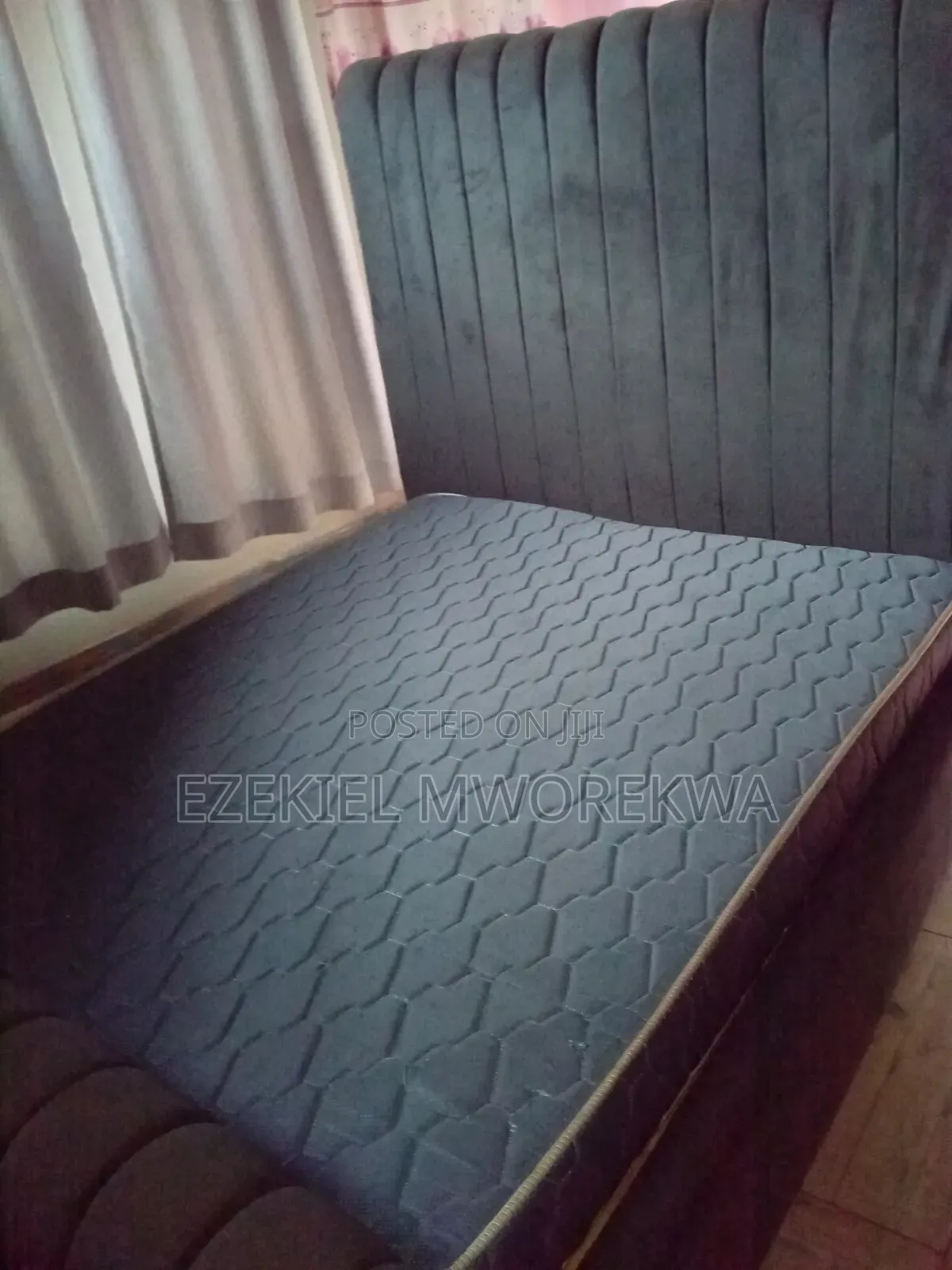5x6 Bed With Headboard and It's Mattress