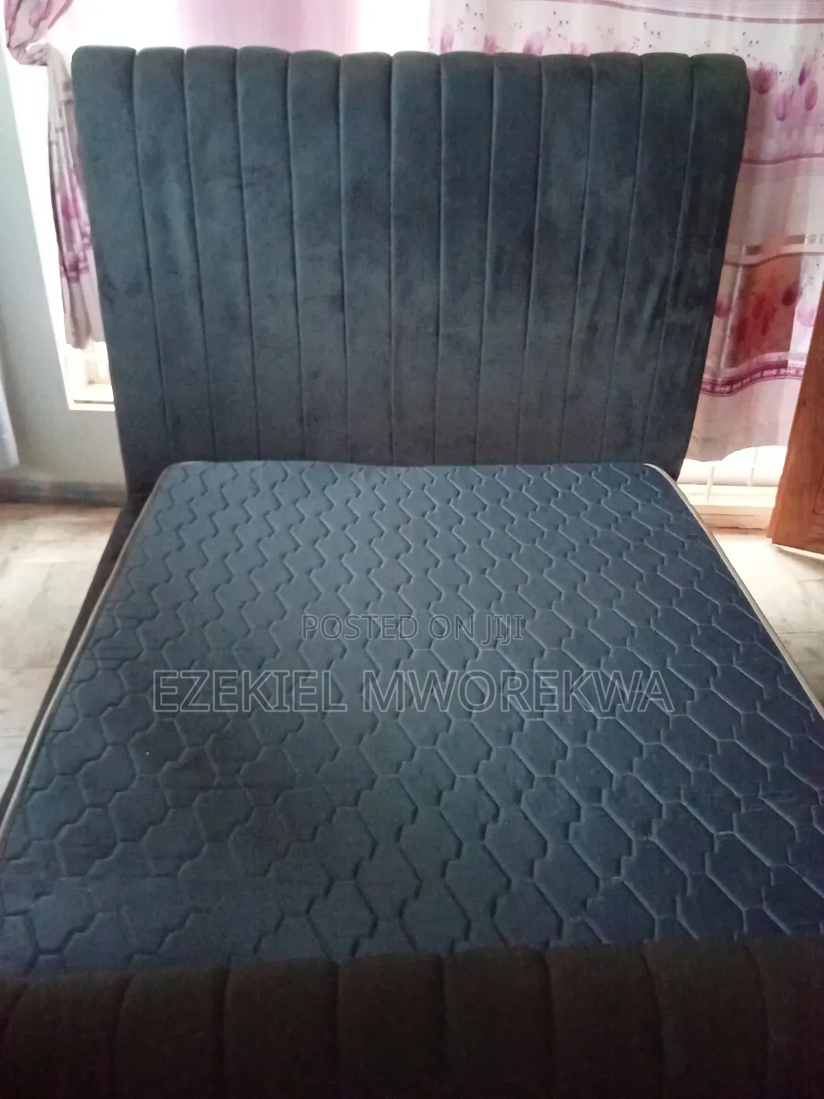 5x6 Bed With Headboard and It's Mattress