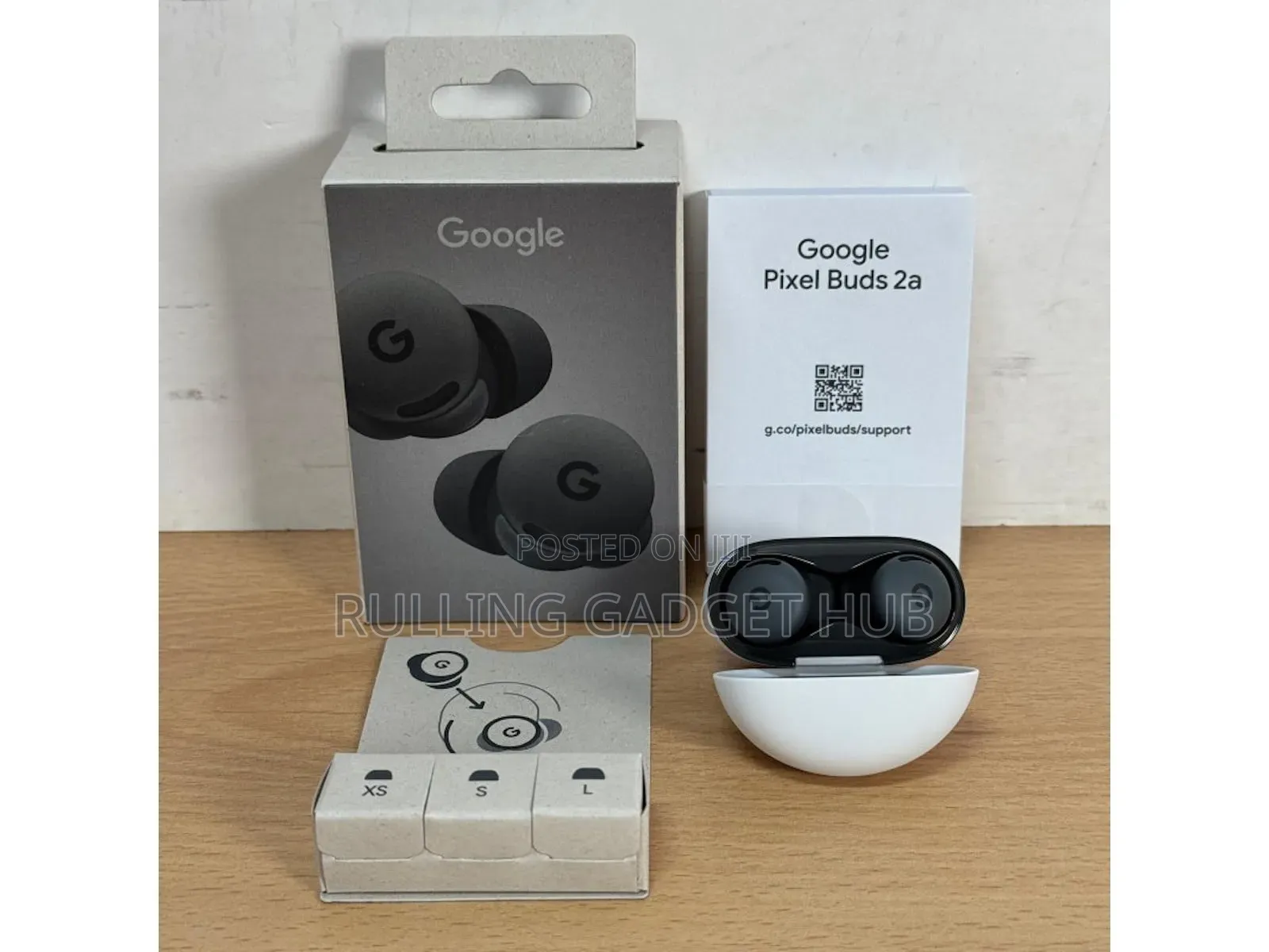 Google Pixel Buds a-Series or Pixel Buds in a Dark Grey