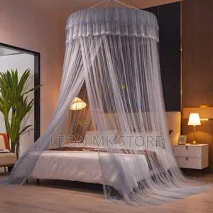 Luxury Grey Round Bed Nets