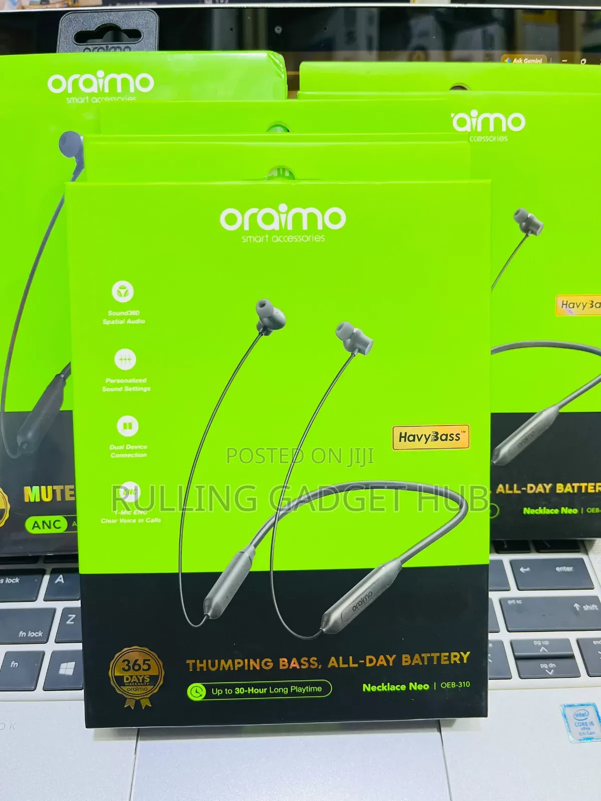 Oraimo Necklace Neo | Upto 30hrs Playtime | HavyBass