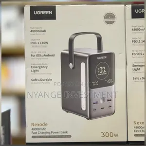 Ugreen 48000mah Portable Power Bank 300W With Smart Digital Display.