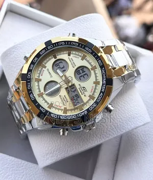Edifice Casio Sliver Watch