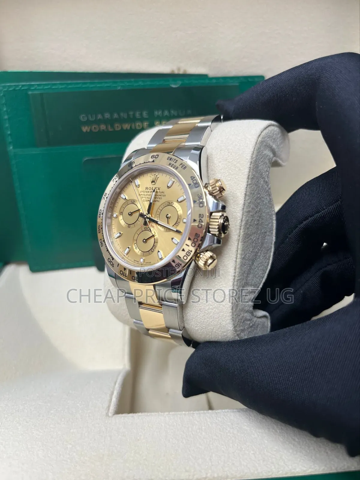 Rolex Daytona Yellow Rolesor Cosmograph Daytona 40 Watch - Champagne