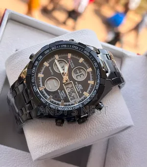 Edifice Casio Black Watch