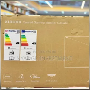 Xiaomi Curved Gaming Monitor 34 Inch 180Hz High Refresh Rate,