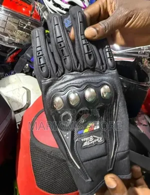 Pair of Racing Biker Full-Finger Motorcycle Gloves