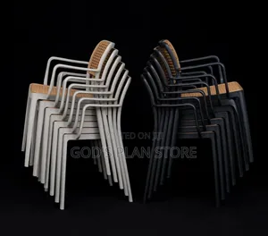 Gray Cane -Popping Plastic Chairs Plastic Chairs