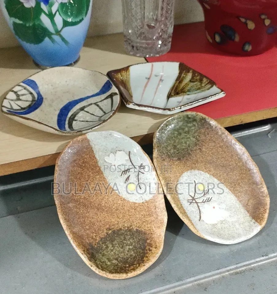 Japanese Used Collection of Small, Decorative Plates