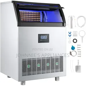 120kgs Commercial Ice Maker Machine With Transparent Lid Within 24hrs