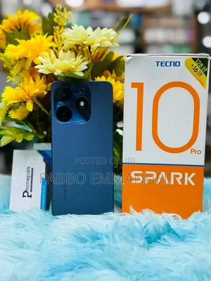 New Tecno Spark 10 Pro 256 GB Black