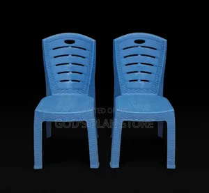 3-Colors Slatted Plastic Chairs Plastic Chairs