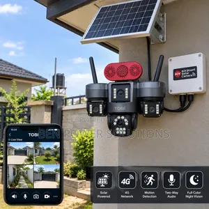 3 Lens AOV Smart Security Solar Camera