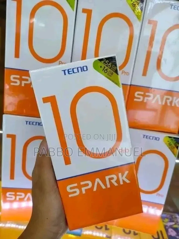 New Tecno Spark 10 Pro 256 GB Silver