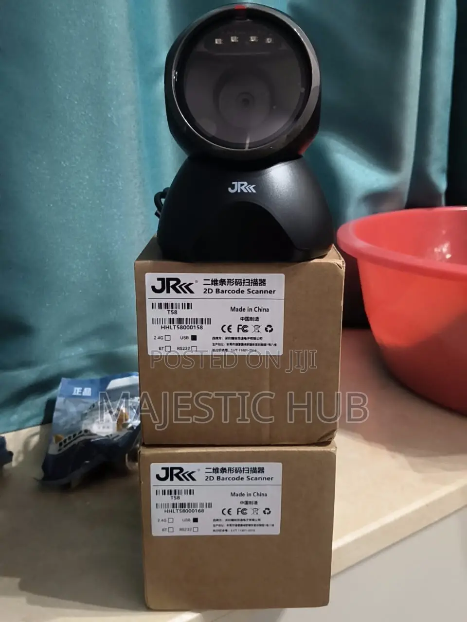Desktop Barcode Scanner – 1d/2d USB Barcode Qr Code Reader